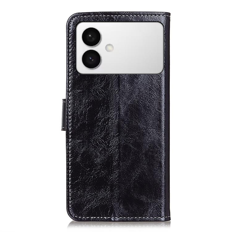 For Samsung Galaxy S26 Edge 5G Retro Crazy Horse Texture Leather Phone Case