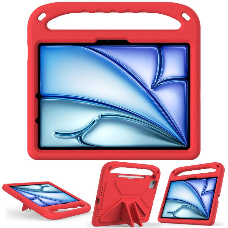 For iPad Air 11 2026 / 2025 / 2024 Handle EVA Shockproof Tablet Case with Holder