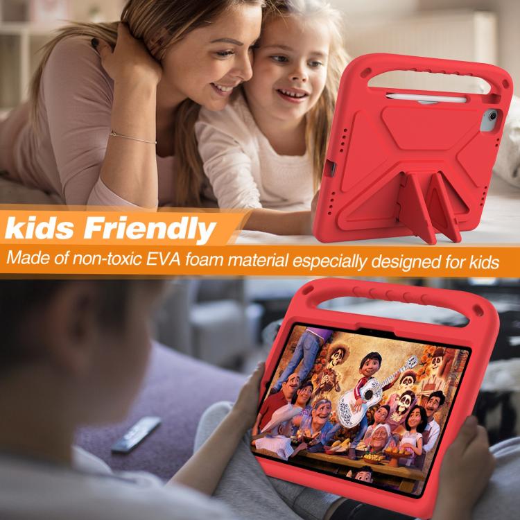 For iPad Air 11 2026 / 2025 / 2024 Handle EVA Shockproof Tablet Case with Holder