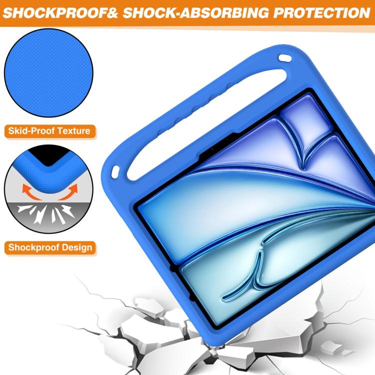 For iPad Air 11 2026 / 2025 / 2024 Handle EVA Shockproof Tablet Case with Holder