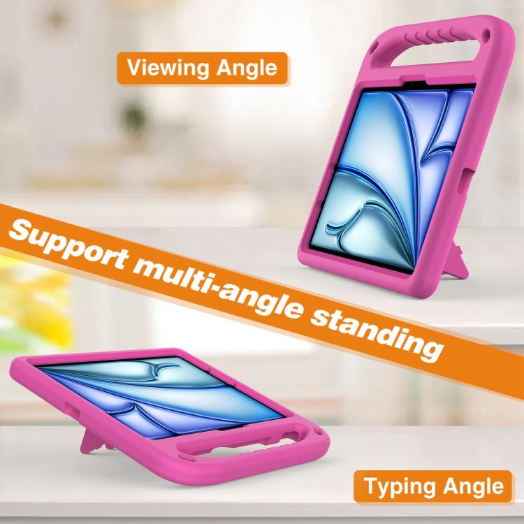 For iPad Air 11 2026 / 2025 / 2024 Handle EVA Shockproof Tablet Case with Holder