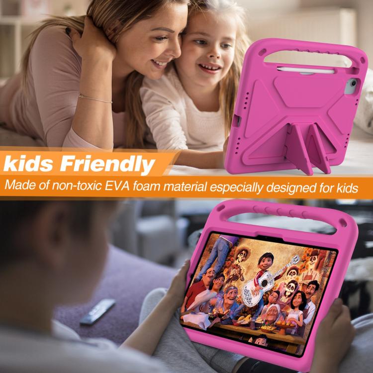For iPad Air 11 2026 / 2025 / 2024 Handle EVA Shockproof Tablet Case with Holder