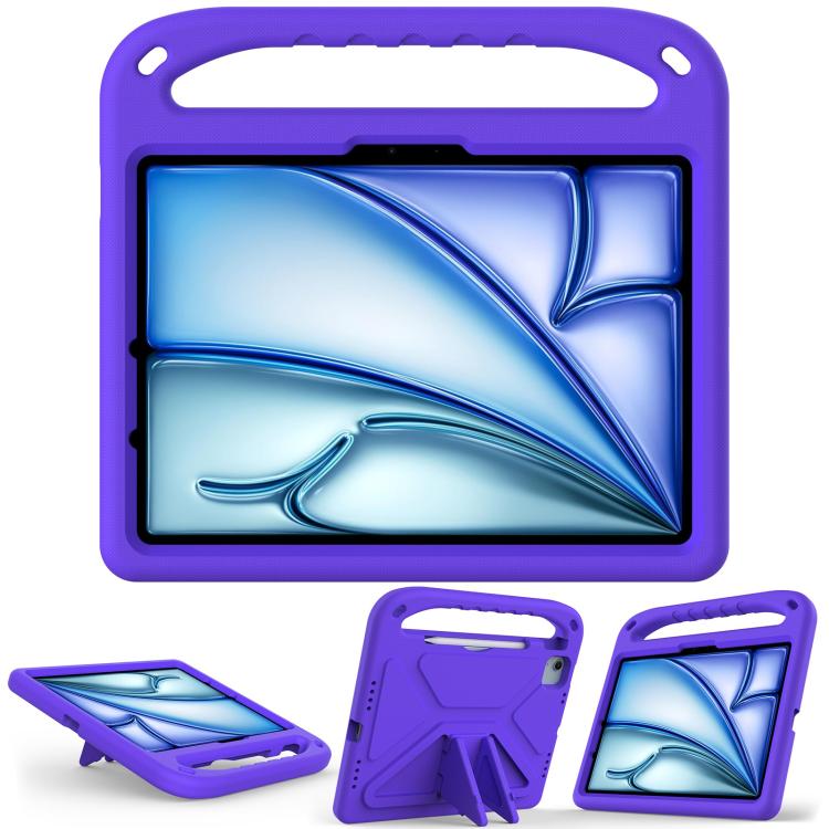 For iPad Air 11 2026 / 2025 / 2024 Handle EVA Shockproof Tablet Case with Holder