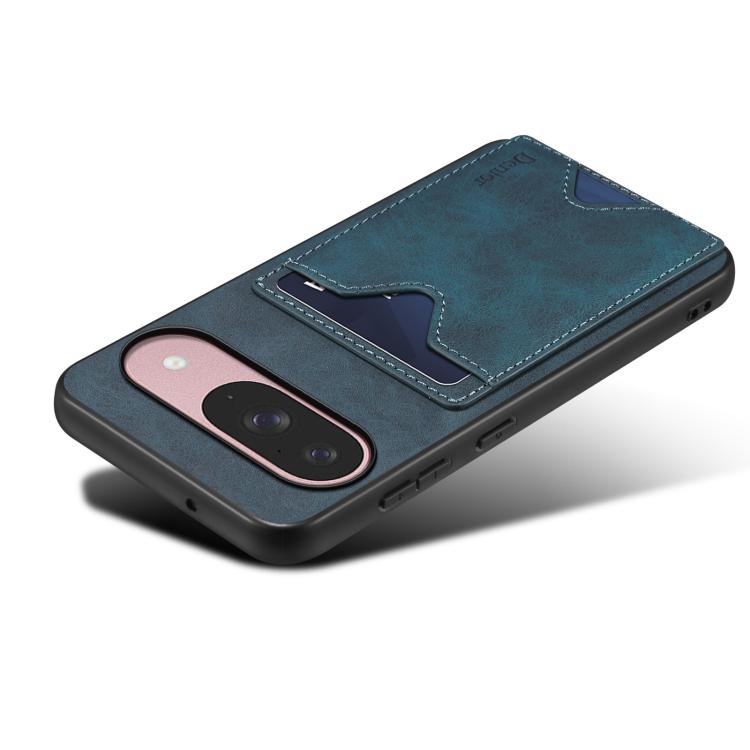 For Google Pixel 10 Pro / Pixel 10 Denior D06 PU Back Cover Card Slot Holder Phone Case