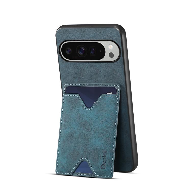 For Google Pixel 10 Pro XL Denior D06 PU Back Cover Card Slot Holder Phone Case
