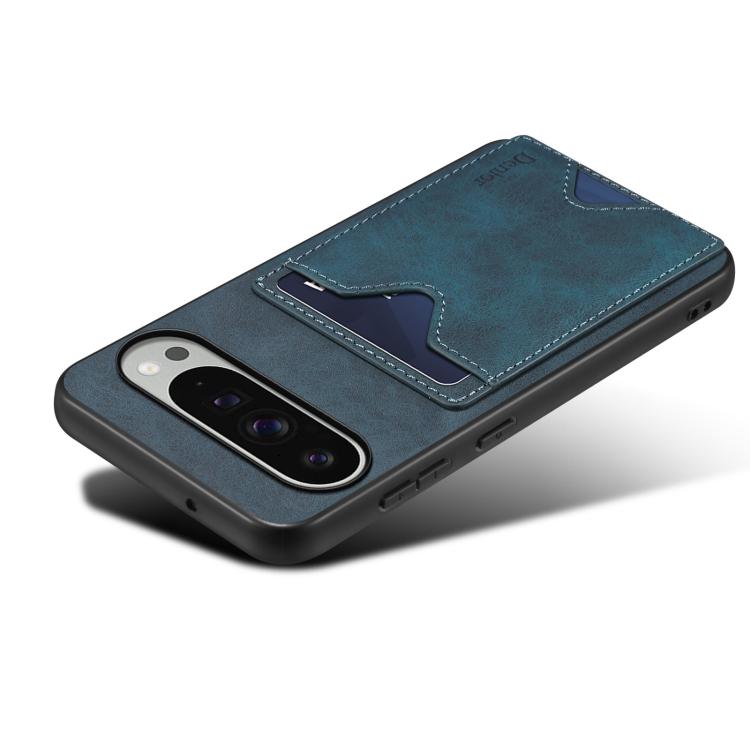 For Google Pixel 10 Pro XL Denior D06 PU Back Cover Card Slot Holder Phone Case
