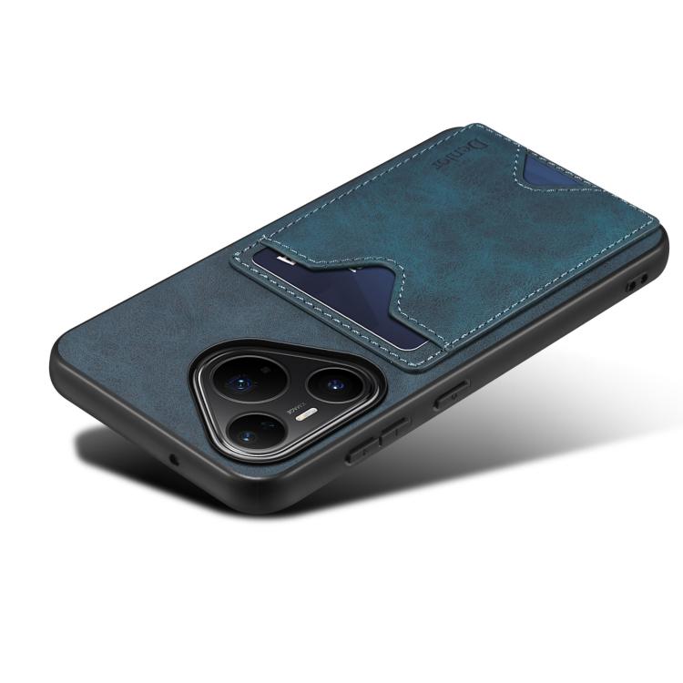 For Huawei Pura 80 Pro 5G Denior D06 PU Back Cover Card Slot Holder Phone Case