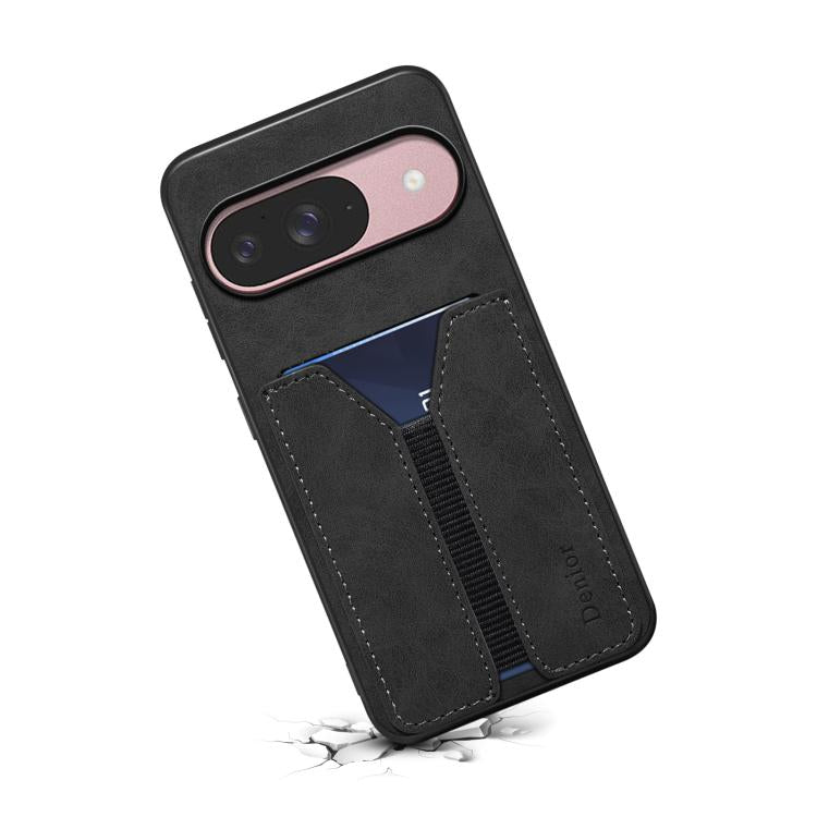 For Google Pixel 10 Pro / Pixel 10 Denior D07 DV Elastic Card Slot PU Back Cover Phone Case