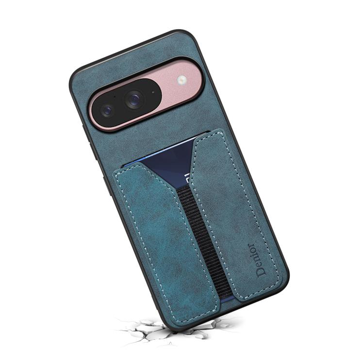 For Google Pixel 10 Pro / Pixel 10 Denior D07 DV Elastic Card Slot PU Back Cover Phone Case