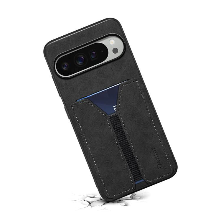 For Google Pixel 10 Pro XL Denior D07 DV Elastic Card Slot PU Back Cover Phone Case