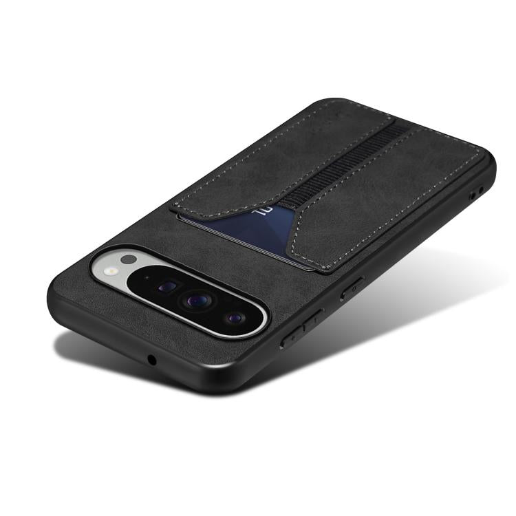 For Google Pixel 10 Pro XL Denior D07 DV Elastic Card Slot PU Back Cover Phone Case