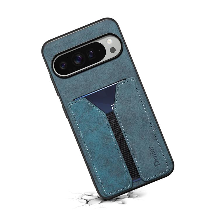 For Google Pixel 10 Pro XL Denior D07 DV Elastic Card Slot PU Back Cover Phone Case
