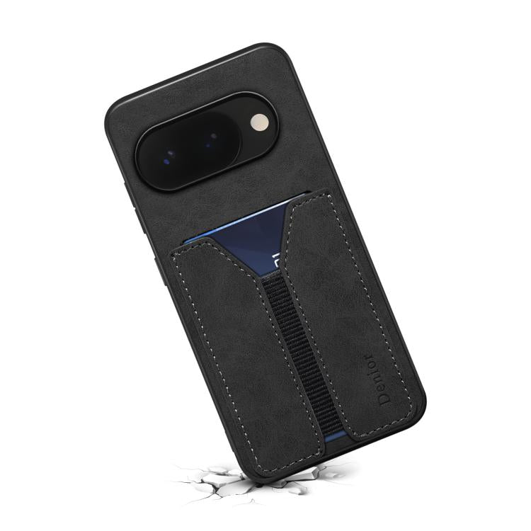 For Google Pixel 10a Denior D07 DV Elastic Card Slot PU Back Cover Phone Case