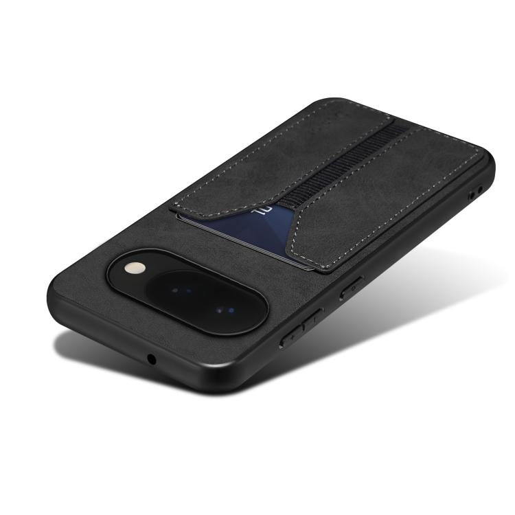 For Google Pixel 10a Denior D07 DV Elastic Card Slot PU Back Cover Phone Case