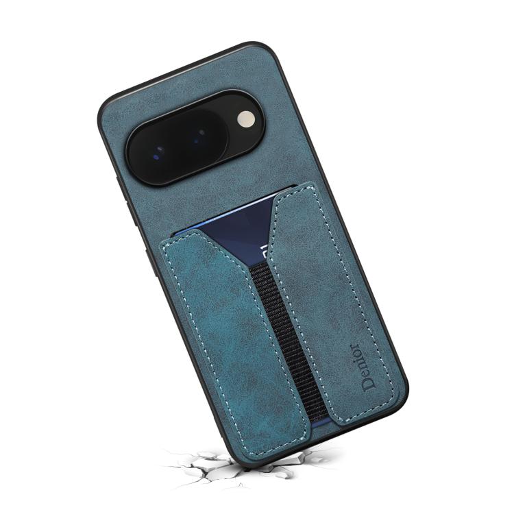 For Google Pixel 10a Denior D07 DV Elastic Card Slot PU Back Cover Phone Case