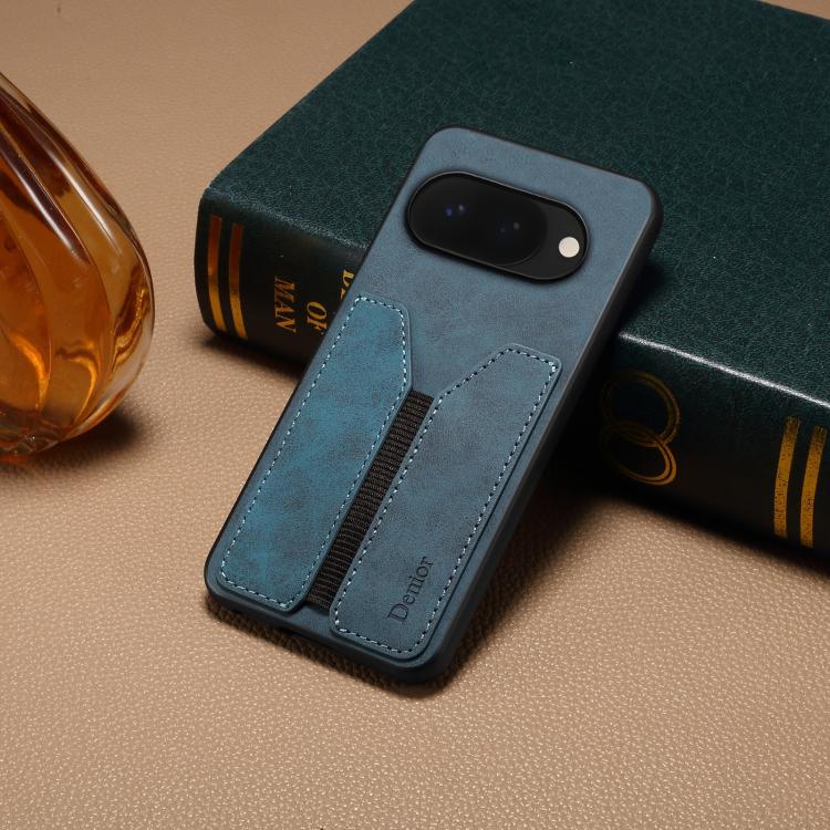 For Google Pixel 10a Denior D07 DV Elastic Card Slot PU Back Cover Phone Case