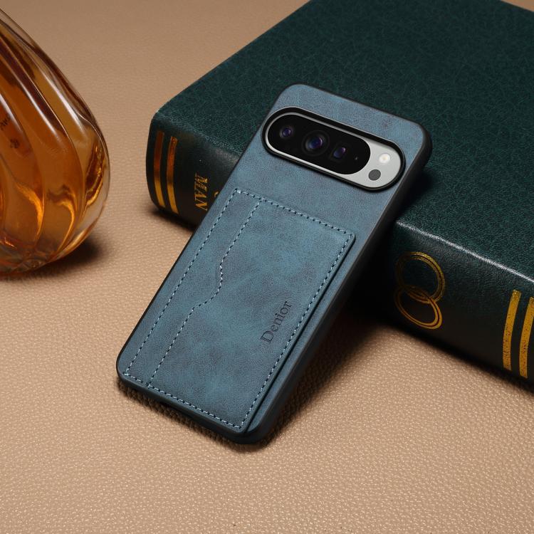 For Google Pixel 10 Pro XL Denior D08 PU Single Card Slot Holder Phone Case