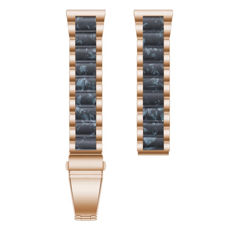 22mm xDfind Three Beads Metal Resin Watch Band