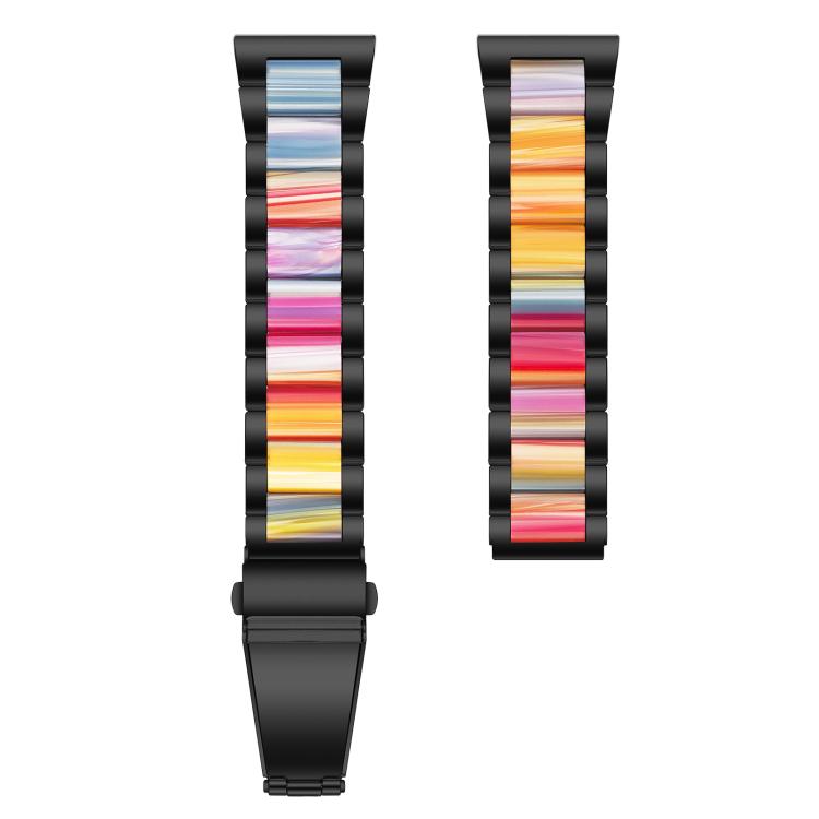 22mm xDfind Three Beads Metal Resin Watch Band