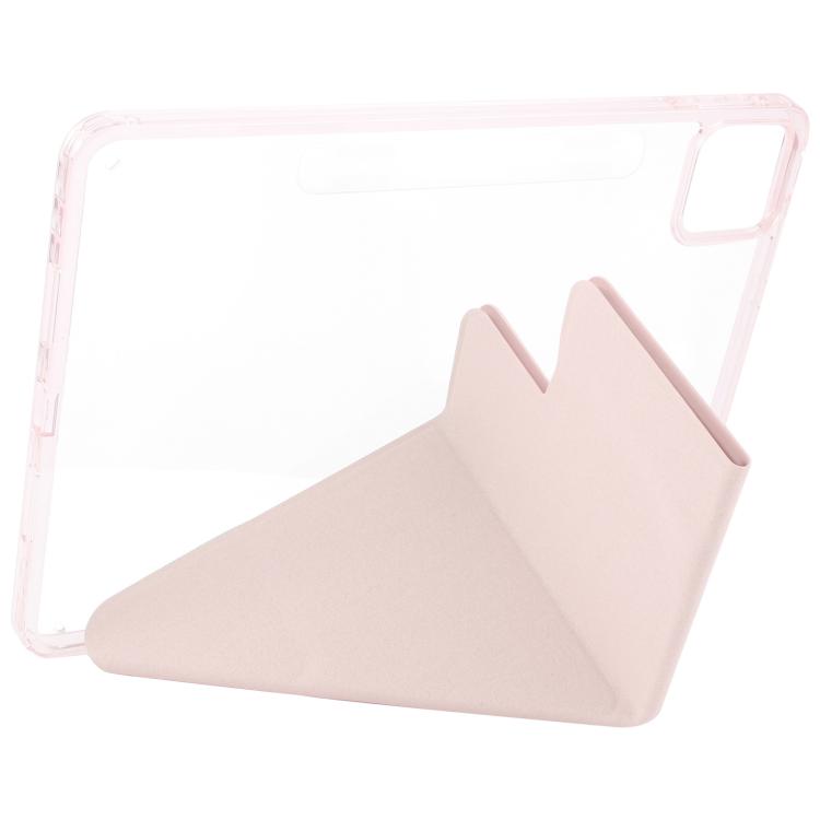 For Xiaomi Pad 7 / 7 Pro Magnetic Detachable Dual-Clasp Acrylic Deformation Leather Tablet Case