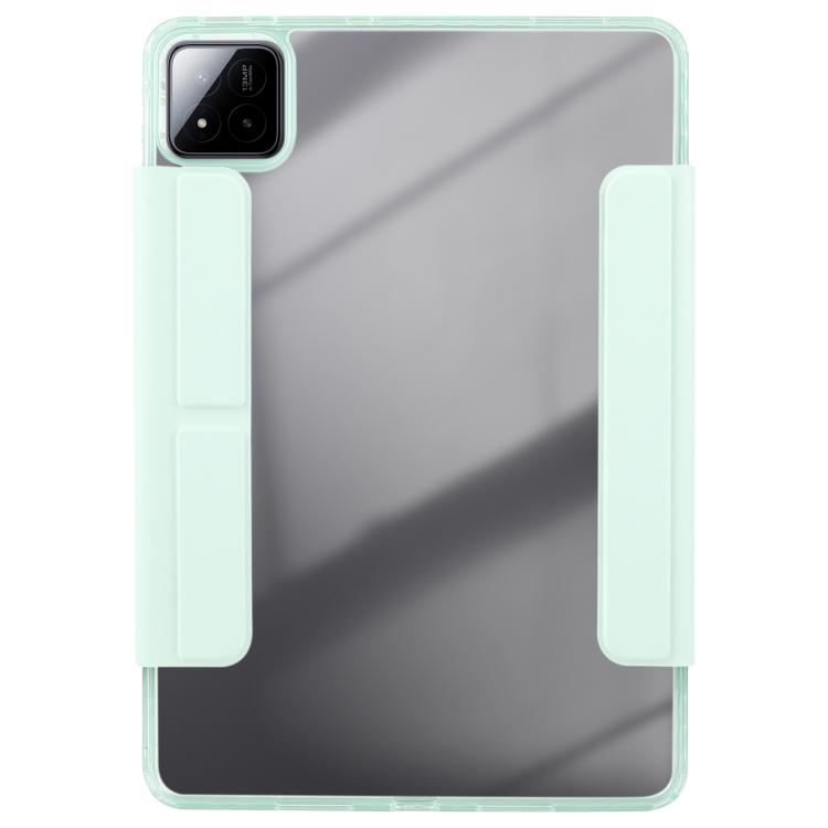 For Xiaomi Pad 7 / 7 Pro Magnetic Detachable Dual-Clasp Acrylic Deformation Leather Tablet Case