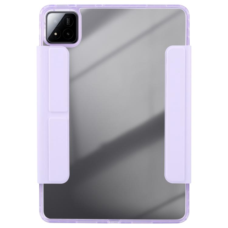 For Xiaomi Pad 7 / 7 Pro Magnetic Detachable Dual-Clasp Acrylic Deformation Leather Tablet Case