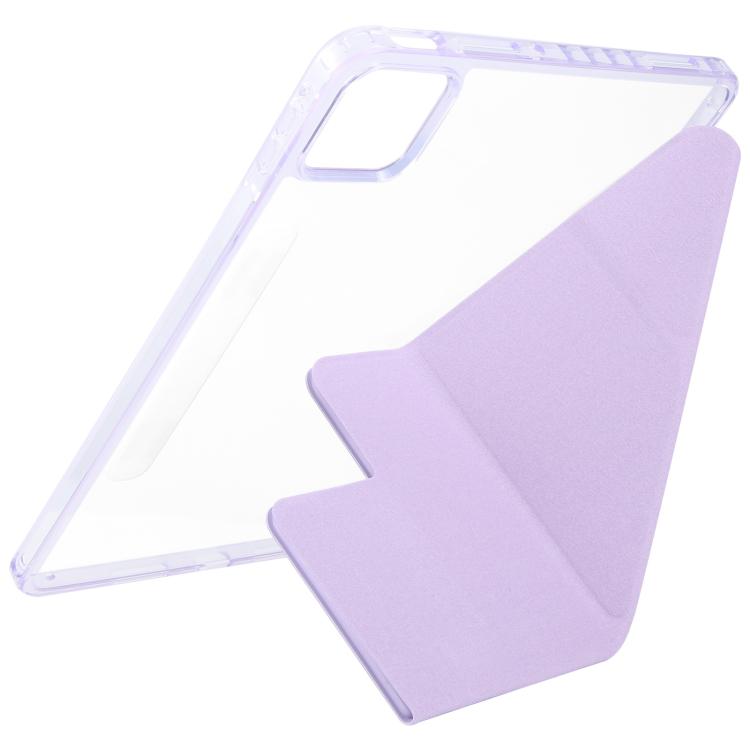 For Xiaomi Pad 7 / 7 Pro Magnetic Detachable Dual-Clasp Acrylic Deformation Leather Tablet Case