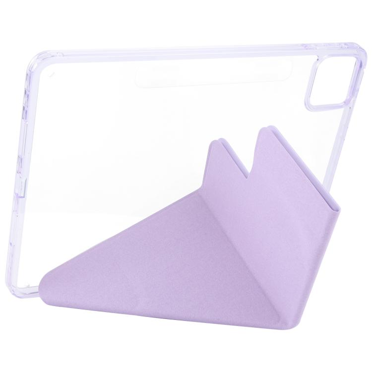 For Xiaomi Pad 7 / 7 Pro Magnetic Detachable Dual-Clasp Acrylic Deformation Leather Tablet Case