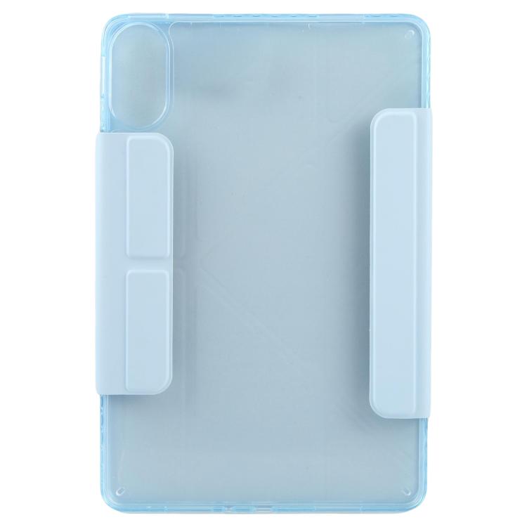 For Xiaomi Redmi Pad 2 2025 Magnetic Detachable Dual-Clasp Acrylic Deformation Leather Tablet Case