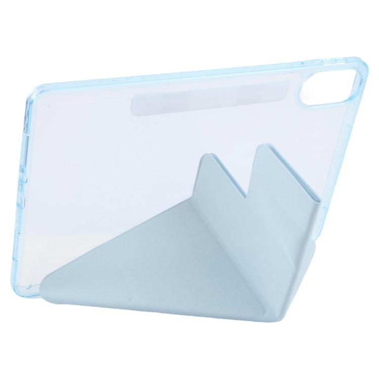 For Xiaomi Redmi Pad 2 2025 Magnetic Detachable Dual-Clasp Acrylic Deformation Leather Tablet Case