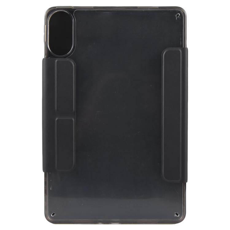 For Xiaomi Redmi Pad 2 2025 Magnetic Detachable Dual-Clasp Acrylic Deformation Leather Tablet Case
