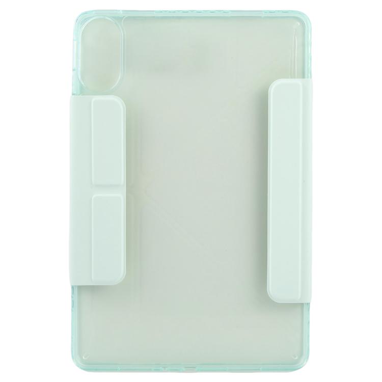 For Xiaomi Redmi Pad 2 2025 Magnetic Detachable Dual-Clasp Acrylic Deformation Leather Tablet Case