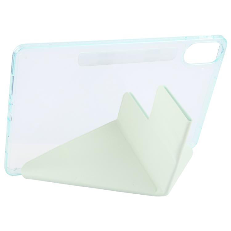 For Xiaomi Redmi Pad 2 2025 Magnetic Detachable Dual-Clasp Acrylic Deformation Leather Tablet Case