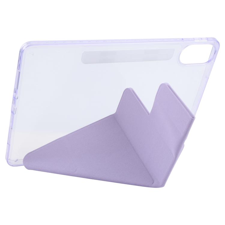 For Xiaomi Redmi Pad 2 2025 Magnetic Detachable Dual-Clasp Acrylic Deformation Leather Tablet Case