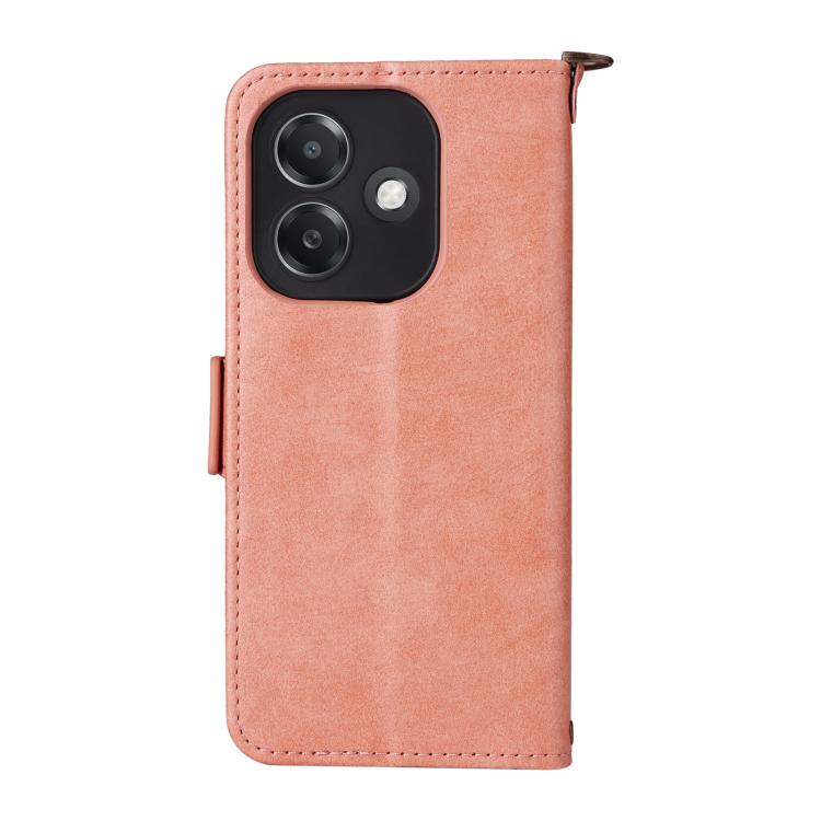 For OPPO A3x 5G India / A3 / A3x / A40 4G Multi-card Slots Crossbody Cowhide Leather Phone Case