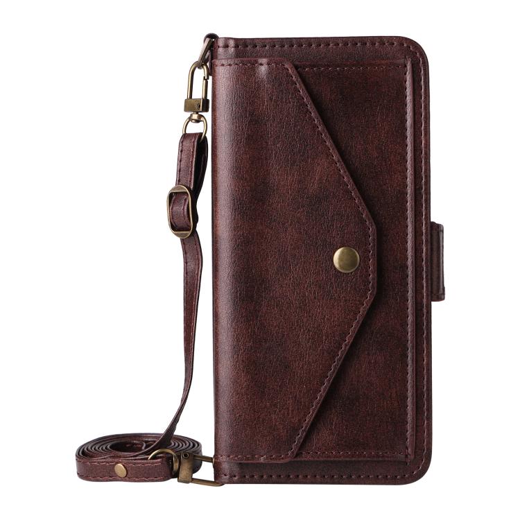 For OPPO Reno14 Pro 5G Multi-card Slots Crossbody Cowhide Leather Phone Case