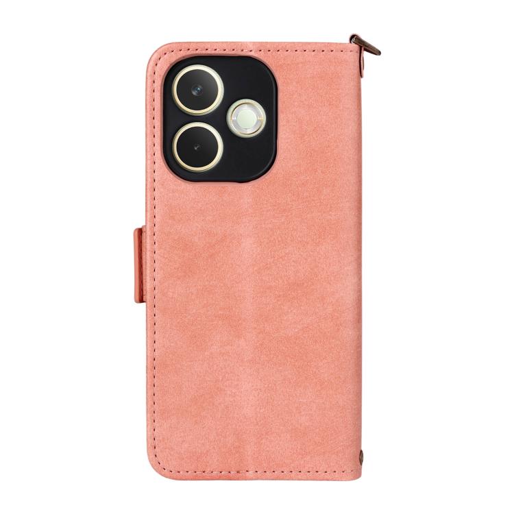 For OPPO A5 Pro 5G / 4G Global Multi-card Slots Crossbody Cowhide Leather Phone Case