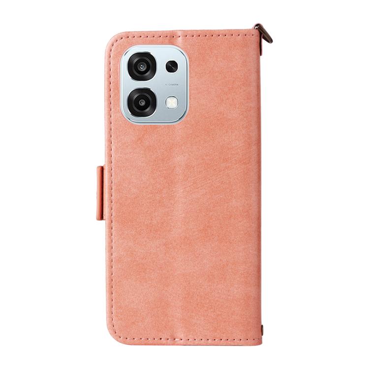 For OPPO A6 Pro Global Multi-card Slots Crossbody Cowhide Leather Phone Case