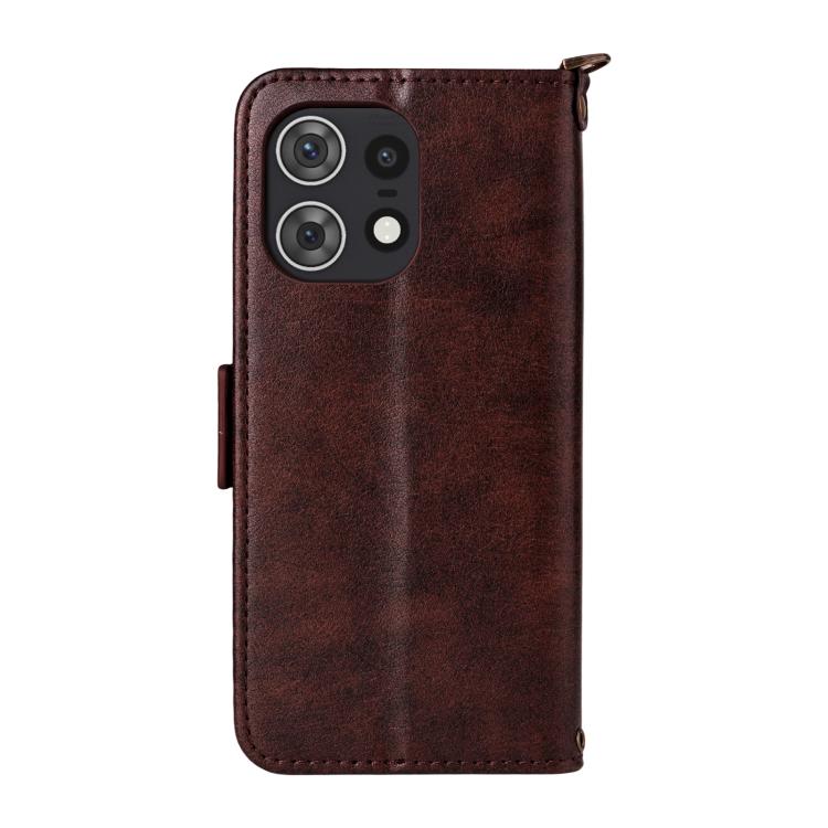 For Motorola Edge 50 Pro Multi-card Slots Crossbody Cowhide Leather Phone Case