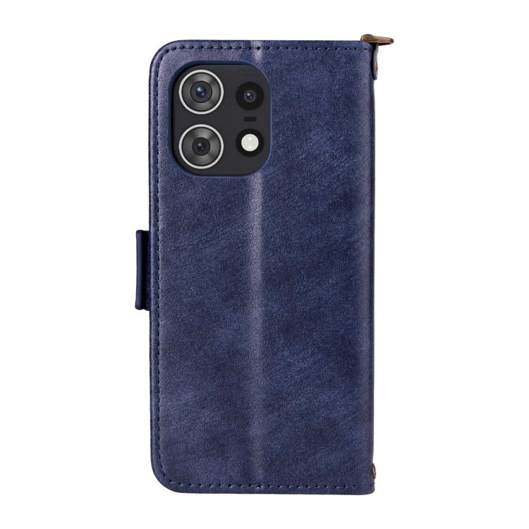 For Motorola Edge 50 Pro Multi-card Slots Crossbody Cowhide Leather Phone Case