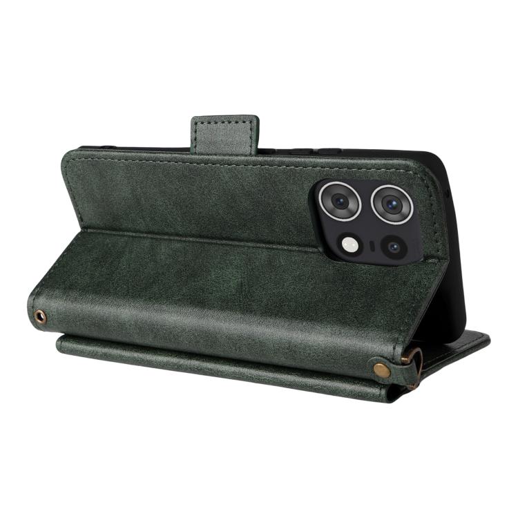 For Motorola Edge 50 Pro Multi-card Slots Crossbody Cowhide Leather Phone Case