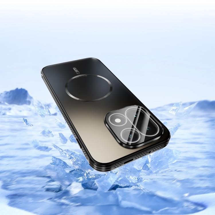 For OnePlus 15 ABEEL Heat Dissipation Frosted MagSafe Phone Case with Lens Film