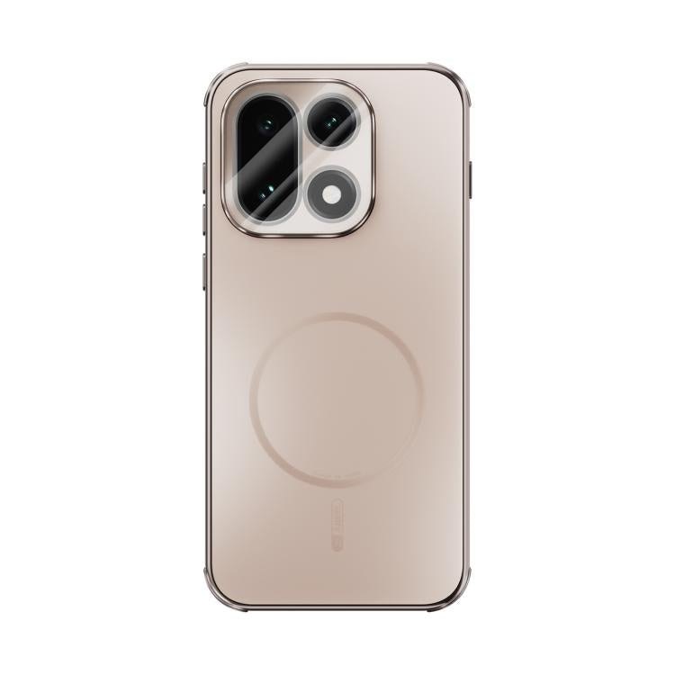 For OnePlus 15 ABEEL Heat Dissipation Frosted MagSafe Phone Case with Lens Film