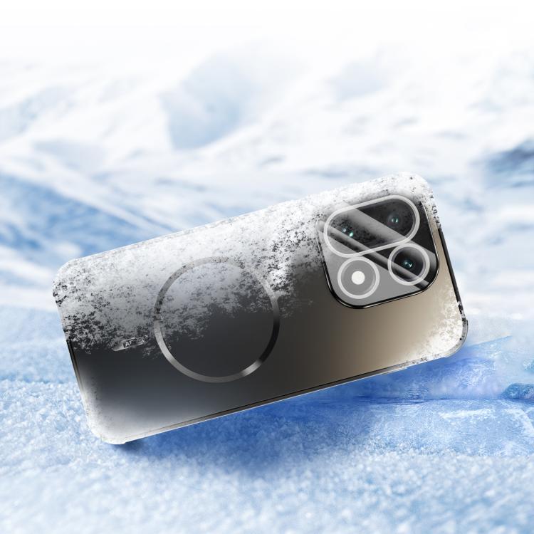 For OnePlus 15 ABEEL Heat Dissipation Frosted MagSafe Phone Case with Lens Film