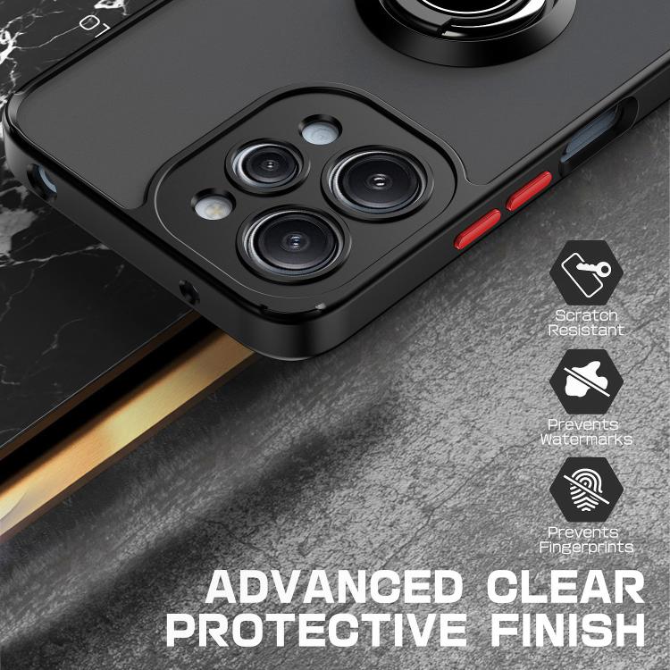 For Redmi 12 4G Q Shadow 1 Series TPU + PC Phone Case with Ring