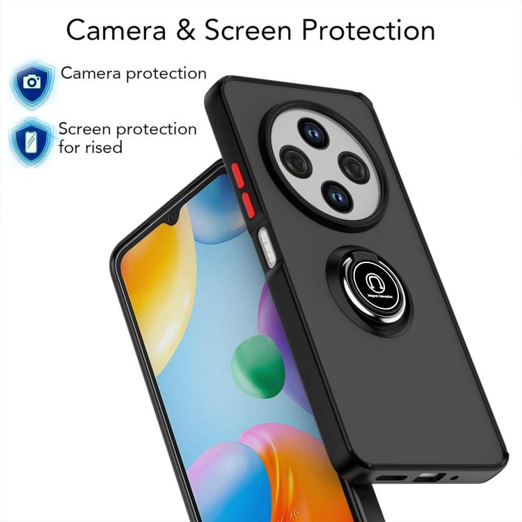 For Redmi 14C 4G Q Shadow 1 Series TPU + PC Phone Case with Ring