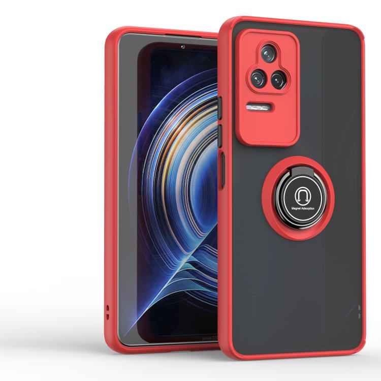 For Redmi K50 Q Shadow 1 Series TPU + PC Phone Case with Ring