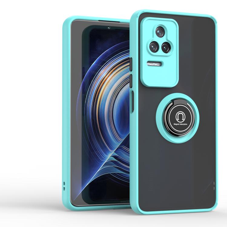 For Redmi K50 Q Shadow 1 Series TPU + PC Phone Case with Ring