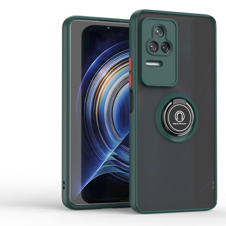 For Redmi K50 Q Shadow 1 Series TPU + PC Phone Case with Ring