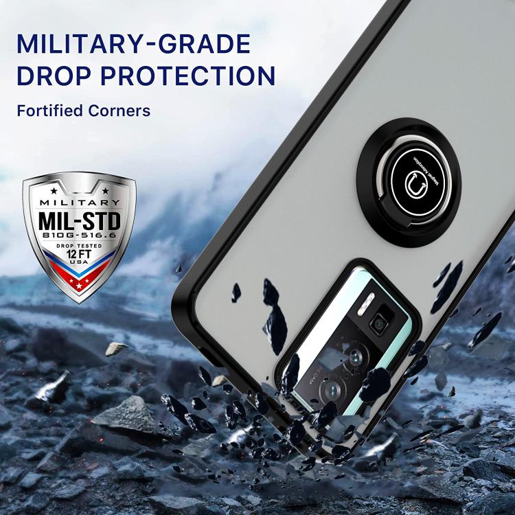 For Redmi K60 / K60 Pro / Poco F5 Pro Q Shadow 1 Series TPU + PC Phone Case with Ring